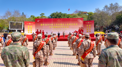 志存高远砺青春 建功立业赴军营！蕉岭举行2026年上半年新兵入伍欢送会暨国防教育活动