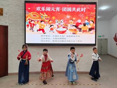 博物馆里闹元宵 亲子同乐贺团圆！大埔县博物馆“过大年”系列活动圆满收官