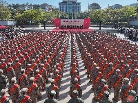 高清大图来袭！定格梅州新兵精彩瞬间→