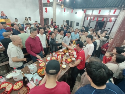 宗亲欢聚叙乡情！兴宁坭陂汤一村福公屋举办猜码趣味互动活动