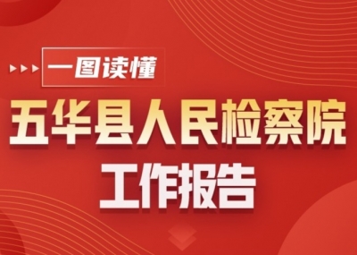 一图读懂丨五华县人民检察院工作报告