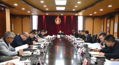 市人大常委会召开党组（扩大）会议：以人大担当作为助推梅州现代化建设
