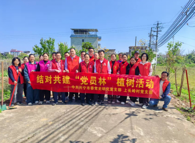 兴宁市新陂镇：党群同心共植新陂“冠军林”