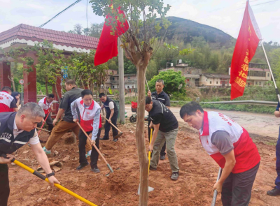 “党建红”引领“生态绿”！他们把主题党日“搬”到田间地头