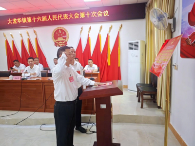 李天德当选丰顺县大龙华镇人民政府副镇长