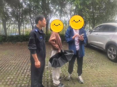 手机去哪儿了？江南派出所民警风雨中“警”急找回