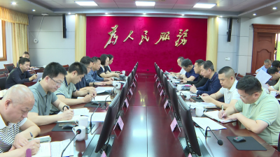 平远县政府党组（扩大）会议和常务会议召开