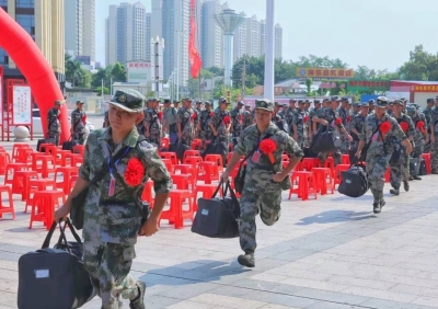 梅州将于本周六上午举行新兵欢送大会，诚邀广大群众共同见证~