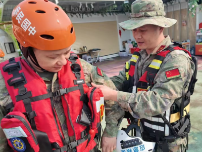 军民融合淬炼水上救援“尖刀”！蕉岭这位“救援先锋”带队锻造硬核应急力量