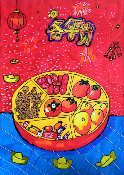 梅县区丽群小学李昱成丨绘画