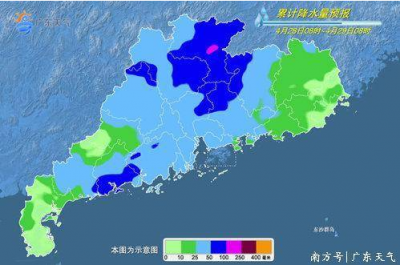 28至29日，广东有一次强降水和强对流天气过程