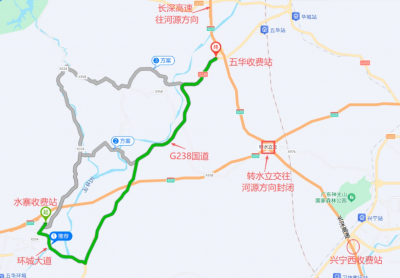 注意绕行！4月22日，G35济广高速五华至兴宁段这条匝道将封闭施工