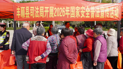 国家安全记心间，人人尽责护平安！丰顺县司法局开展国家安全教育系列宣传活动