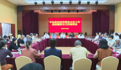 平远县召开群众文艺工作总结暨群文工作座谈会