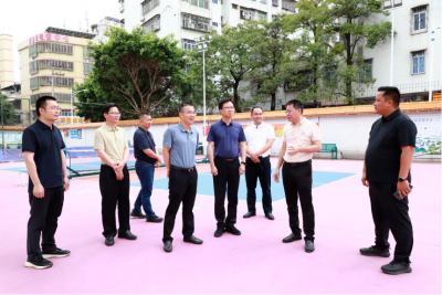 广州体育学院一行到五华开展“双百行动”工作调研