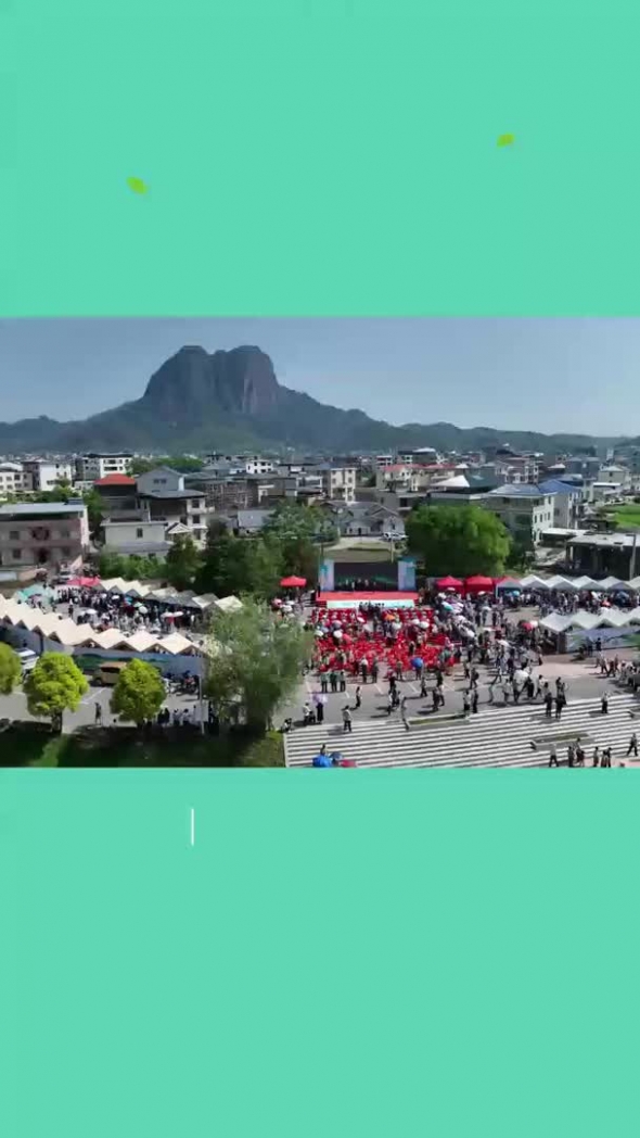 梅州V视丨赴一场春日民俗之约，到平远石正“食青”去