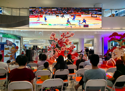 热血篮球邂逅烟火市集！梅县区“粤BA第二现场”市集燃情开市