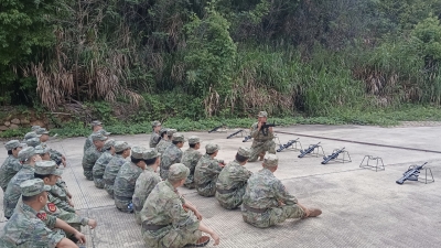把武警作风融入民兵训练！蕉岭这位“较真连长”带出一支硬核民兵队