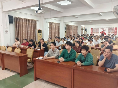 兴宁市黄陂镇召开病媒生物防制消杀技能培训会