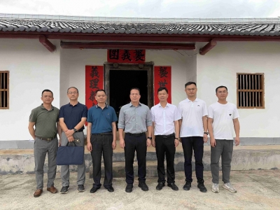 广梅指挥部一行到兴宁市罗岗镇调研