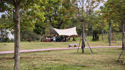 不文明行为曝光台丨用高音喇叭唱歌、肆意践踏草坪、违规骑车进公园…这些文明“减分”行为，当止！