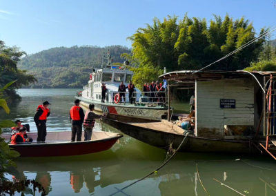告别“水上漂”！大埔3艘住家船全部上岸