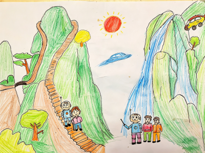 梅江区芹洋学校曾子然丨绘画