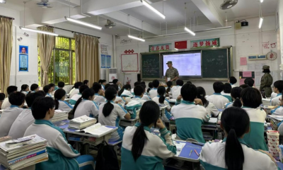 爱国种子植心间！五华县人武部开展国防教育进课堂活动