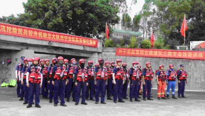 兴宁市组织民兵轻舟分队开展汛期抢险强化集训