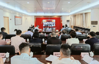 丰顺县组织收听收看全省深入实施“百县千镇万村高质量发展工程”促进城乡区域协调发展推进会