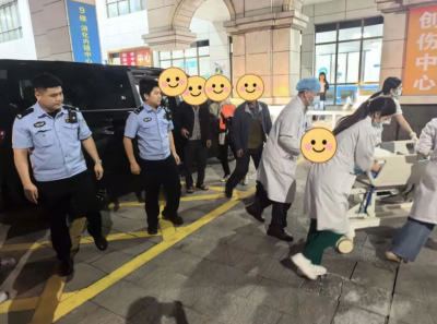 警车开道为生命“抢道”！平远公安疾驰护送昏迷群众就医