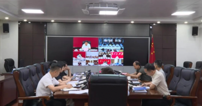 丰顺县组织收听收看全市重点项目调度会议