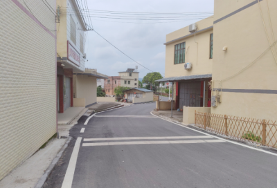 天河帮扶暖民心！兴宁市罗岗镇坳下村道路提质美化惠民生
