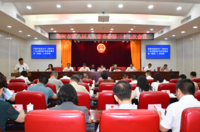 市八届人大常委会召开第三十七次会议