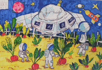 梅县区扶大中心小学李秉佳丨绘画