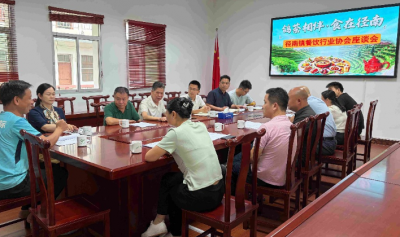 兴宁市径南镇召开美食大赛赛后复盘暨餐饮行业座谈会