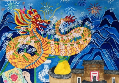 梅州市梅雁中学黄锦坤丨绘画 