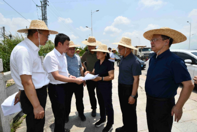 蓝伟东到五华县调研挂点联系重点项目建设情况：全力以赴加快项目建设进度