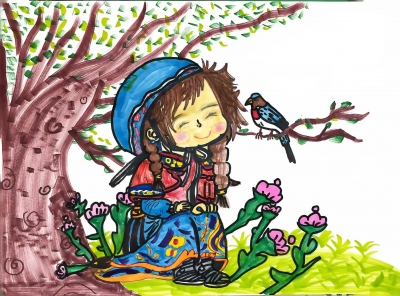 梅江区东山学校附属小学黄梓珂丨绘画