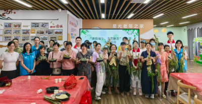 三角镇墟镇社区开展端午节志愿服务活动