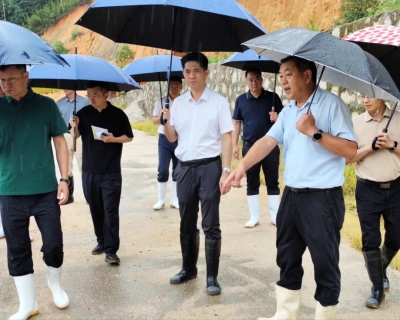 赵超文到罗浮镇开展督导调研工作：以“时时放心不下”的责任感 筑牢生态环保与防汛安全防线