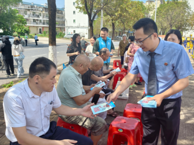 拒绝酒驾醉驾 严守法治底线！梅县区检察院联合交管部门开展交通安全法治宣传活动