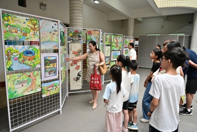 以画笔为媒 与森林对话！“多彩森林 万物家园”梅县区中小学生绘画比赛落幕 