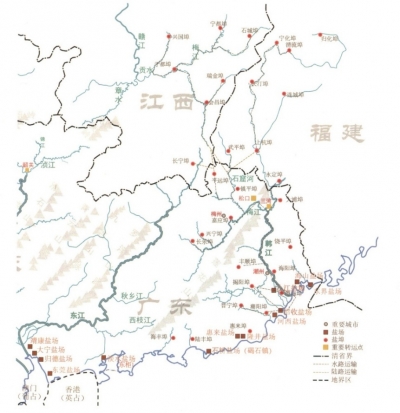 丘晓锋 | 潮盐北上客家路