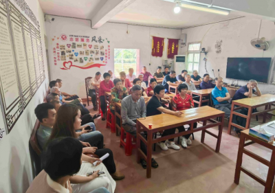 兴宁市新圩镇茶星村：村规民约引路， “‘上灯’添绿”涵养文明新风