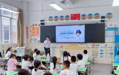 税法润童心 与税共成长！梅江税务开展税法宣传进校园活动