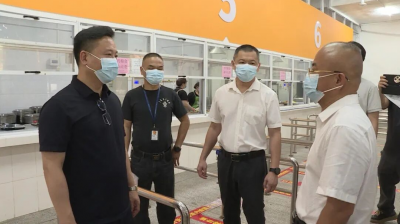 筑牢考生“舌尖上的防线”！罗灏率队开展高考食品安全专项检查
