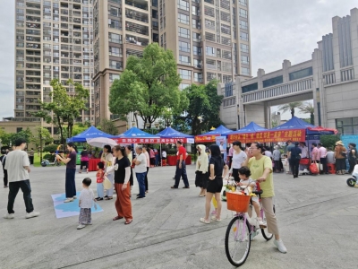 邻里欢聚！梅江区西郊街道瑞兴社区端午便民集市热闹开集~