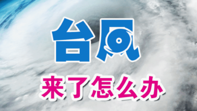 台风来了怎么办？一图速看→