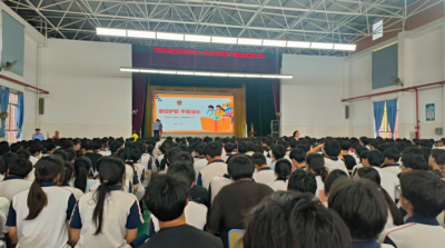 多方联动开展校园安全专题宣讲！蕉岭县长潭镇织密未成年人安全防护网